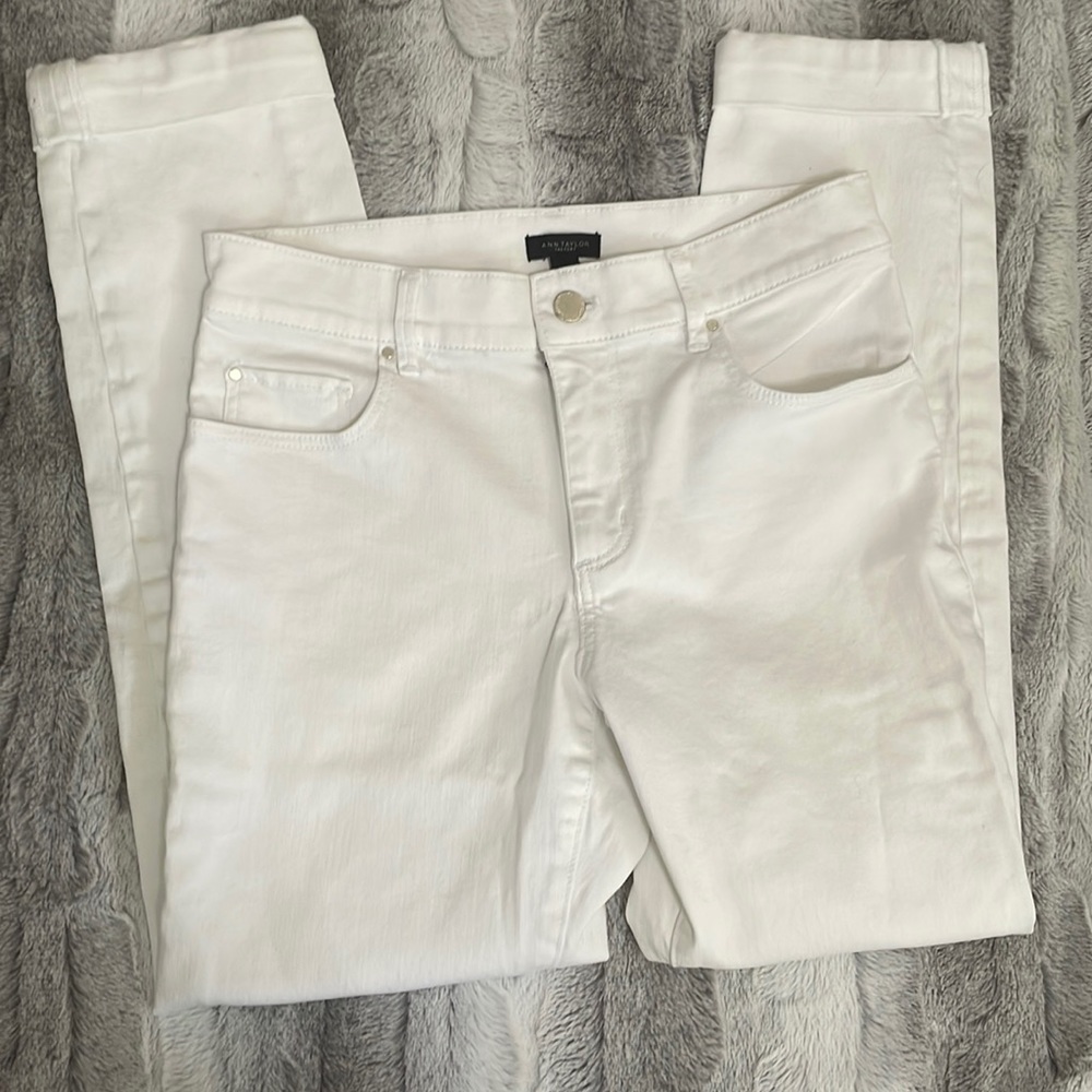 Ann Taylor white jean